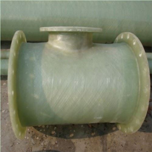 Triple flan FRP Tee